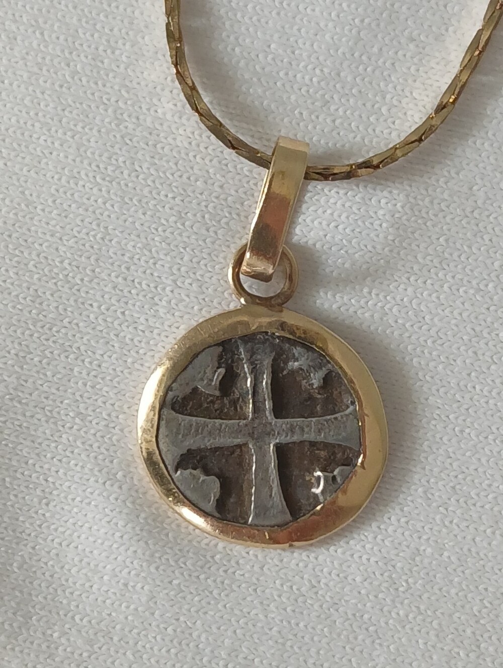 ✨ Stunning Vintage Spanish Colonial Cob Style Medallion Pendant Necklace ✨ - Picture 12 of 13